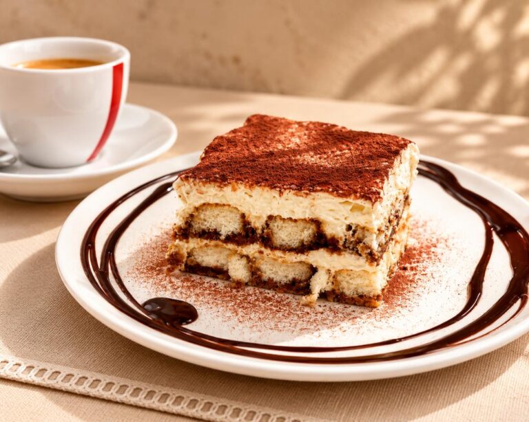 Amigo étterem Balatonlelle tiramisu